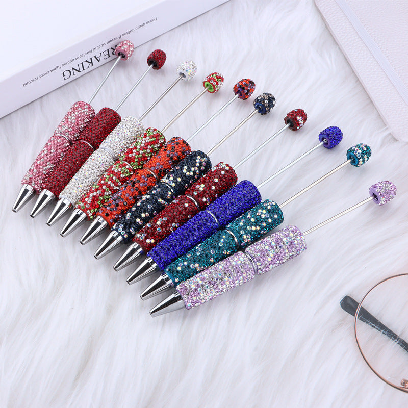 Wholesale DIY Heavy Industry Diamond Set Pure Handmade Full of Diamonds, Personality Luxury Ballpoint Pen